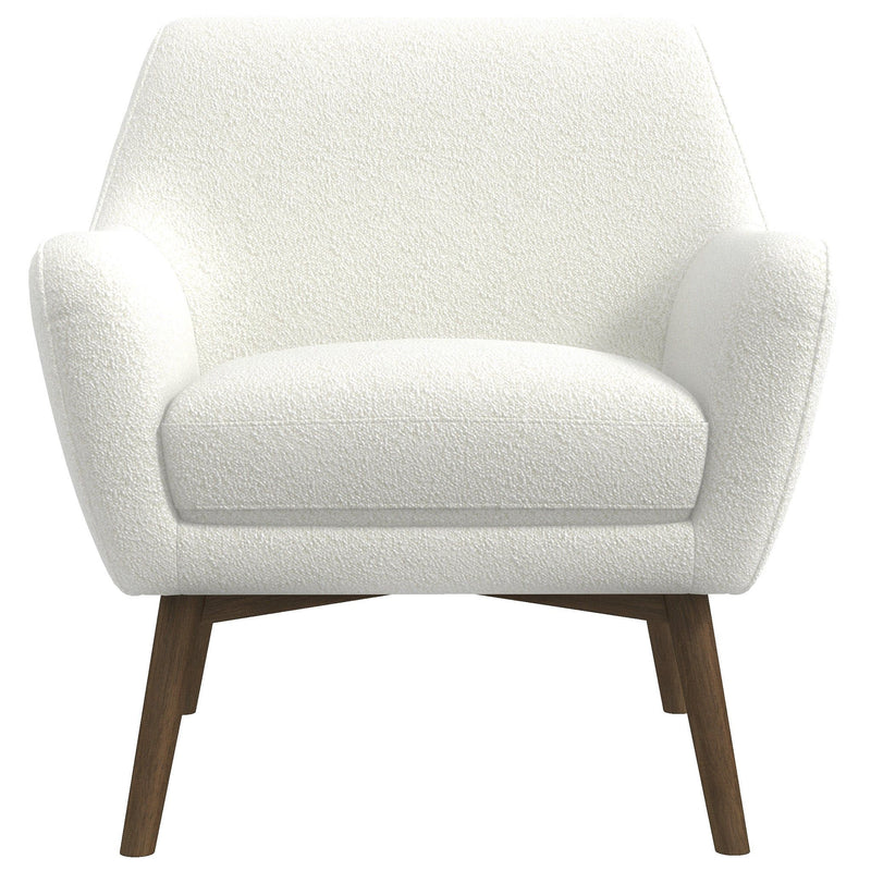 Panom - Lounge Chair - Brown / White - R&R Furniture Gallery (Fountain Valley, CA)