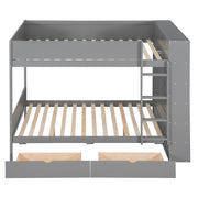 Bunk Bed With 2 Drawers And Multi Layer Cabinet - R&R Furniture Gallery (Fountain Valley, CA)