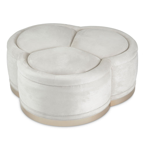 Malibu Crest - Cocktail Ottoman - Chardonnay - R&R Furniture Gallery (Fountain Valley, CA)