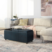 Avalon - Multi Functional Storage Ottoman - R&R Furniture Gallery (Fountain Valley, CA)