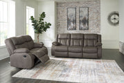 First Base - Reclining Living Room Set - R&R Furniture Gallery (Fountain Valley, CA)