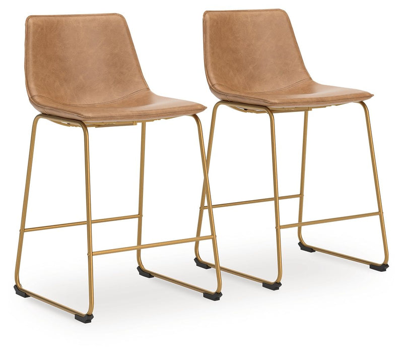 Ciabori - Upholstered Barstool (Set of 2) - R&R Furniture Gallery (Fountain Valley, CA)
