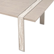 Lotus Bay - Wide Rectangular Dining Table - Sand - R&R Furniture Gallery (Fountain Valley, CA)