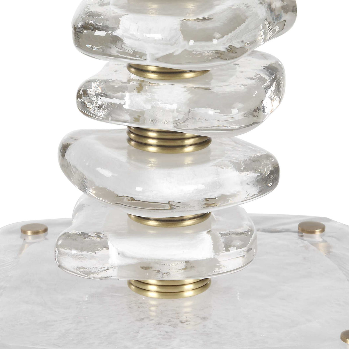Delicate Balance - Table Lamp - Brass