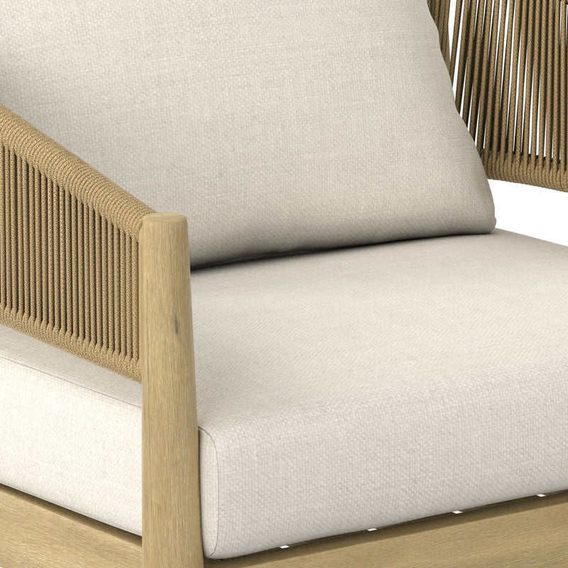 Bayshore - Outdoor Conversation Chair (Set of 2) - Natural - R&R Furniture Gallery (Fountain Valley, CA)