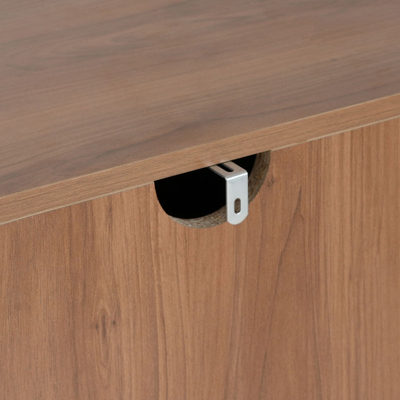 Sideboard, Wide Storage With 2 Doors And 3 Drawers - R&R Furniture Gallery (Fountain Valley, CA)