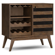 Clarkson - Wine Cabinet - Brown - R&R Furniture Gallery (Fountain Valley, CA)