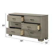 Joanna - Dresser - Weathered Gray - R&R Furniture Gallery (Fountain Valley, CA)