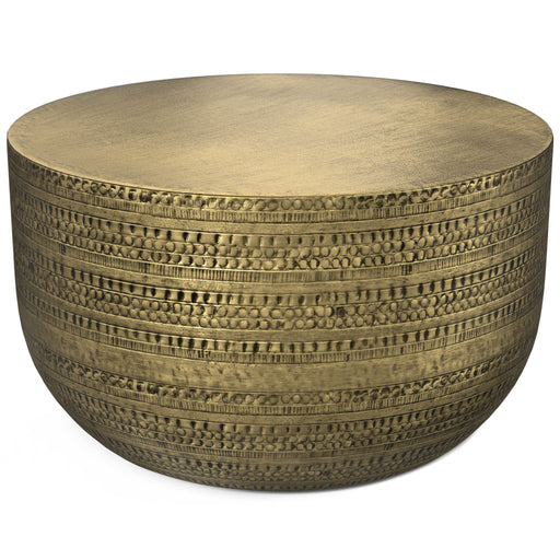 Johnsen - Handcrafted Metal Coffee Table - R&R Furniture Gallery (Fountain Valley, CA)