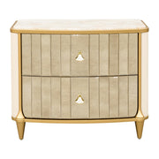 Scotts Square - Nightstand - Light Champagne - R&R Furniture Gallery (Fountain Valley, CA)