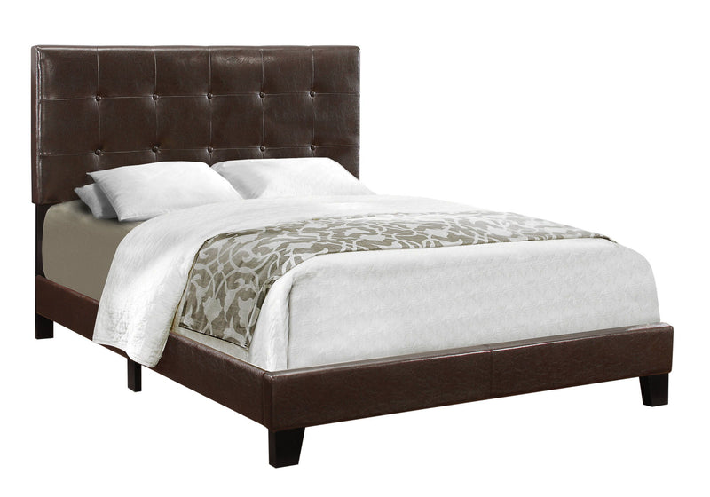 Bed, Upholstered, Frame Only, Transitional - R&R Furniture Gallery (Fountain Valley, CA)