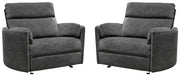 Radius Xl - Extra Wide Power Glider Recliner (Set of 2) - R&R Furniture Gallery (Fountain Valley, CA)