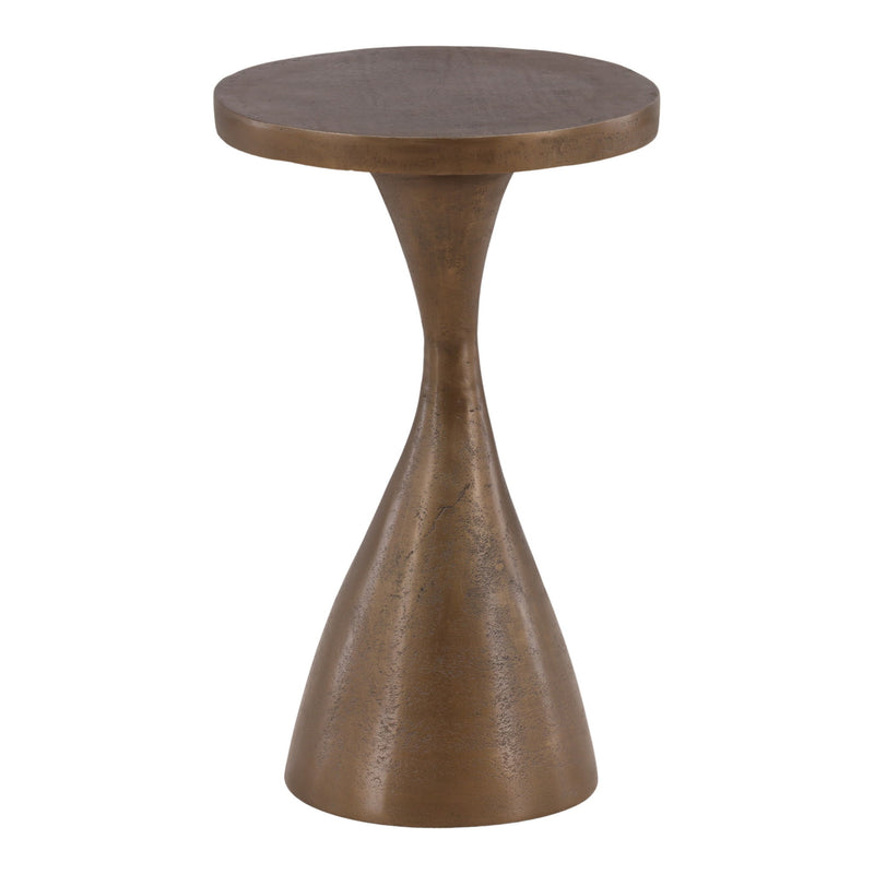 Nara - Side Table - Antique Brass