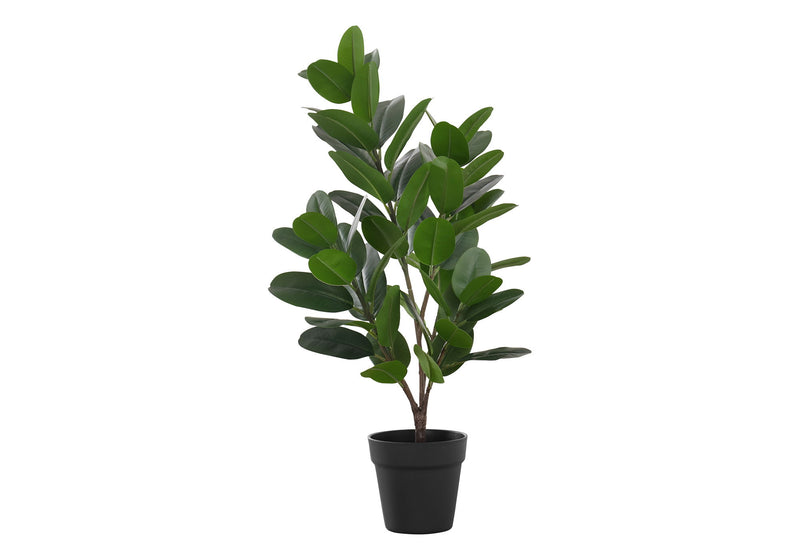 28" Tall, Artificial Plant, Garcinia Tree, Indoor, Faux, Fake, Floor, Greenery, Potted, Real Touch, Decorative - Green / Black - R&R Furniture Gallery (Fountain Valley, CA)