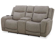 Penfield - Power Zero G Console Loveseat With Heat, Massage & Speaker P3 - Frappe - R&R Furniture Gallery (Fountain Valley, CA)