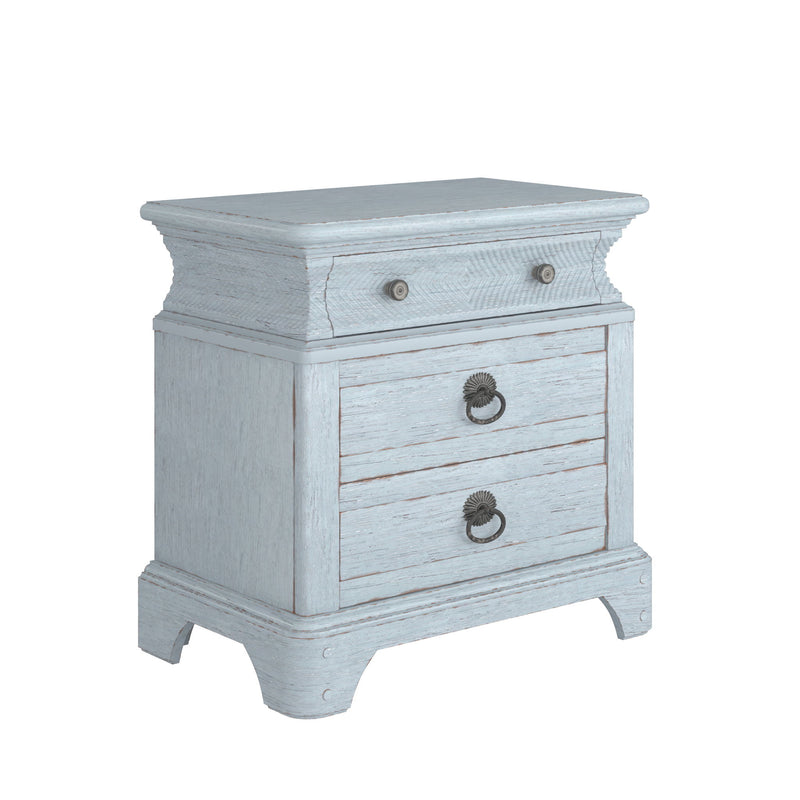 Summer Creek Nightstand-Shutter Blue