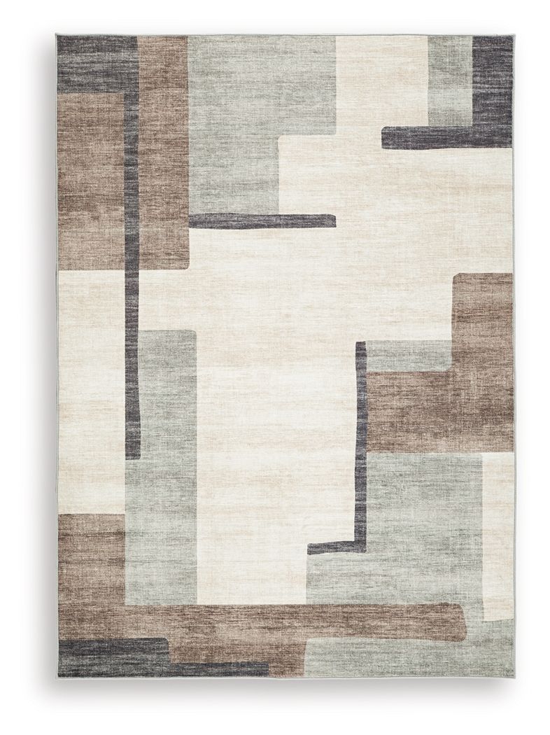 Larkport - Washable Rug - R&R Furniture Gallery (Fountain Valley, CA)