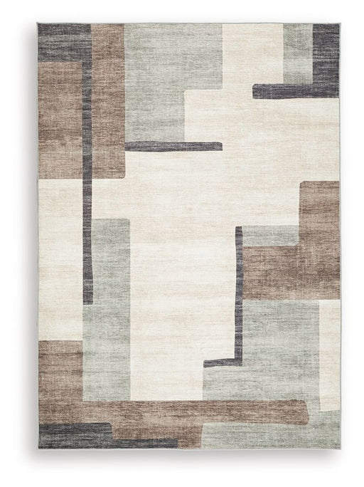 Larkport - Washable Rug - R&R Furniture Gallery (Fountain Valley, CA)