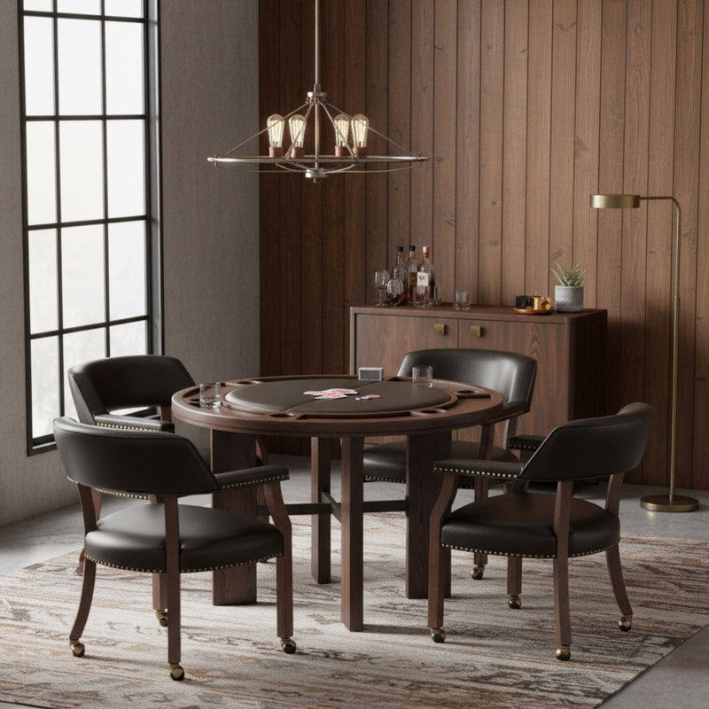 Gorman - 2 In 1 Dining And Game Table - R&R Furniture Gallery (Fountain Valley, CA)