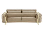 1051 - Contemporary Velvet Loveseat - R&R Furniture Gallery (Fountain Valley, CA)