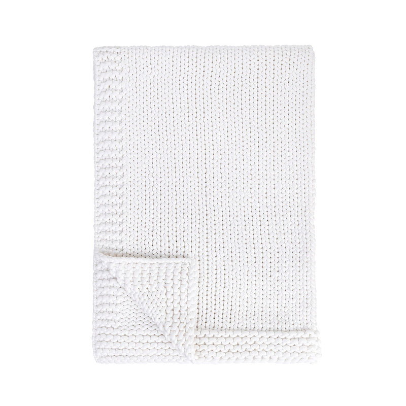 Throws - 50" x 70" Throw - White - R&R Furniture Gallery (Fountain Valley, CA)