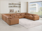 1224 - 12-Piece U-Shaped Sectional Sofa In With 4 Power Recliners & Power Headrests - R&R Furniture Gallery (Fountain Valley, CA)