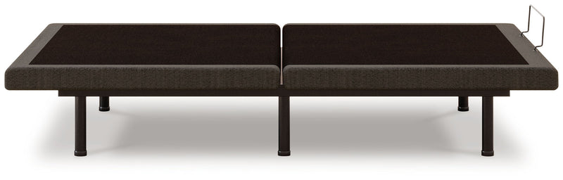 Nectar Comfort Premier Adjustable Base with remote control, black metal frame, and customizable head and foot positions.