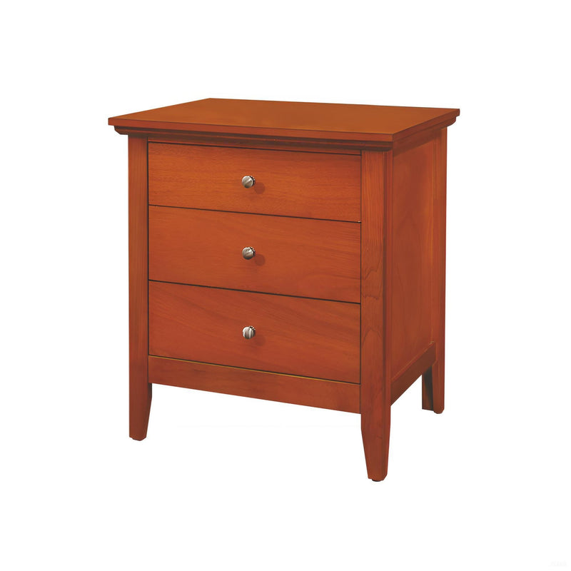 3 Drawer Nightstand & Dove Tailed Drawers - R&R Furniture Gallery (Fountain Valley, CA)