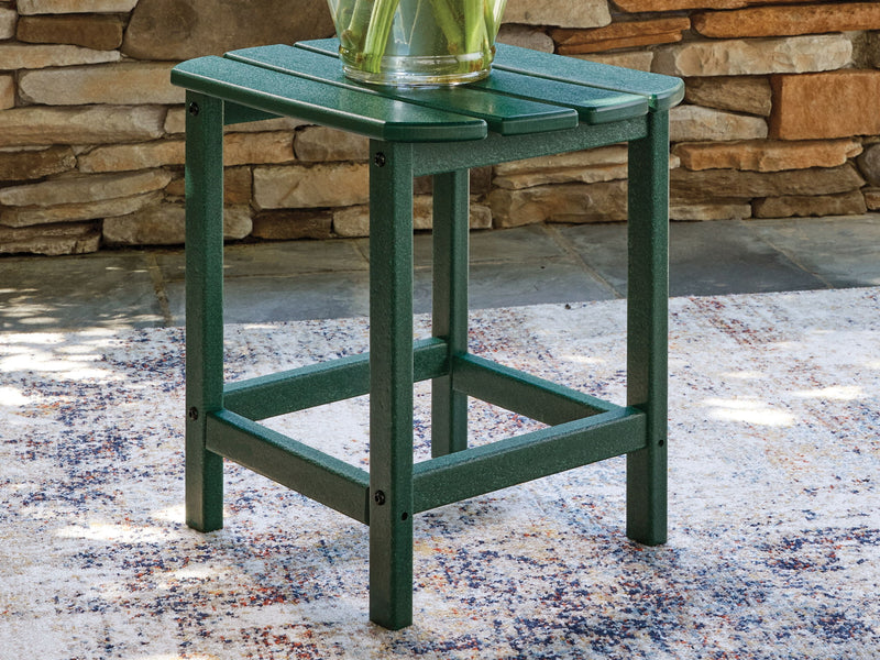 Sundown Shores - Rectangular End Table - Green - R&R Furniture Gallery (Fountain Valley, CA)