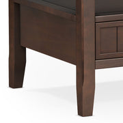 Acadian - Coffee Table With Drawer - Brown - R&R Furniture Gallery (Fountain Valley, CA)