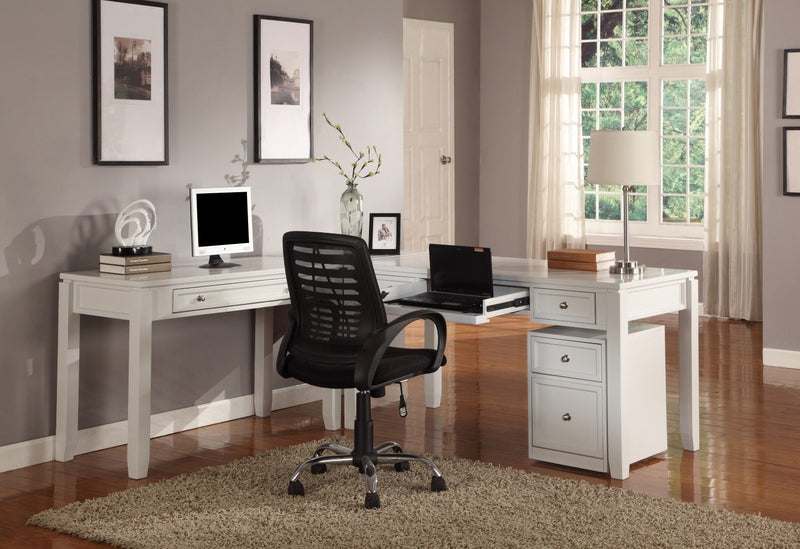 Boca - Rolling File Cabinet - Cottage White