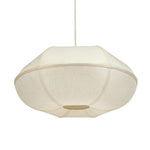 Josephine - Oblong Pendant Lamp - White