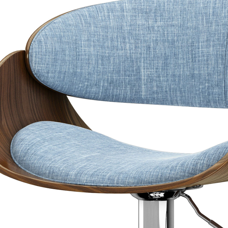 Amery - Mid Century Modern Adjustable Swivel Bar Stool - R&R Furniture Gallery (Fountain Valley, CA)