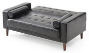 Contemporary Glory Furniture loveseat for two, modern futon loveseat with sleek design and comfortable cushions.