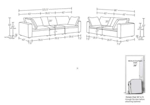 1100 - Sofa Set
