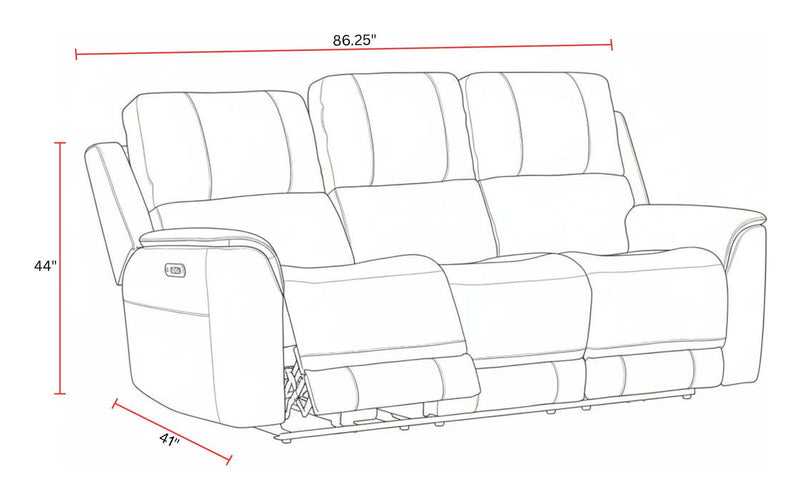 Easton - Zero Gravity Power Reclining Sofa Set