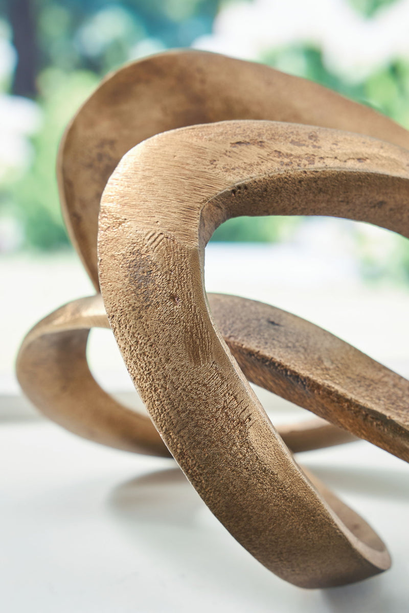 Dunnruck - Sculpture - Antique Brass Finish - R&R Furniture Gallery (Fountain Valley, CA)
