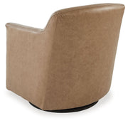 Bradney - Swivel Accent Chair - R&R Furniture Gallery (Fountain Valley, CA)