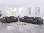 9762 - 8-Piece Modular Power Reclining Sofa And Console Loveseat Set With - R&R Furniture Gallery (Fountain Valley, CA)