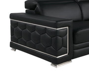 296 - Leather Sofa - R&R Furniture Gallery (Fountain Valley, CA)