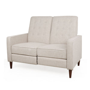 Manville - Contemporary Tufted Loveseat Pushback Recliner