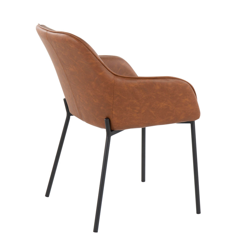 Lumi Source Daniella contemporary dining chair set of 2 with sleek modern design and neutral upholstery, perfect for dining rooms