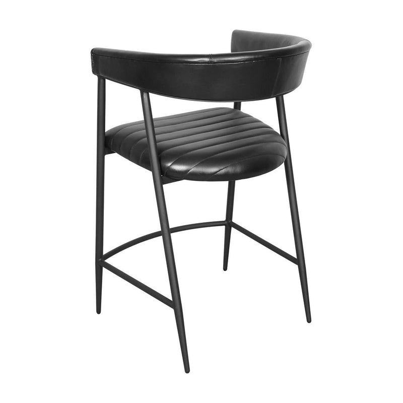 Preston - Counter Stool - Midnight Raven - R&R Furniture Gallery (Fountain Valley, CA)