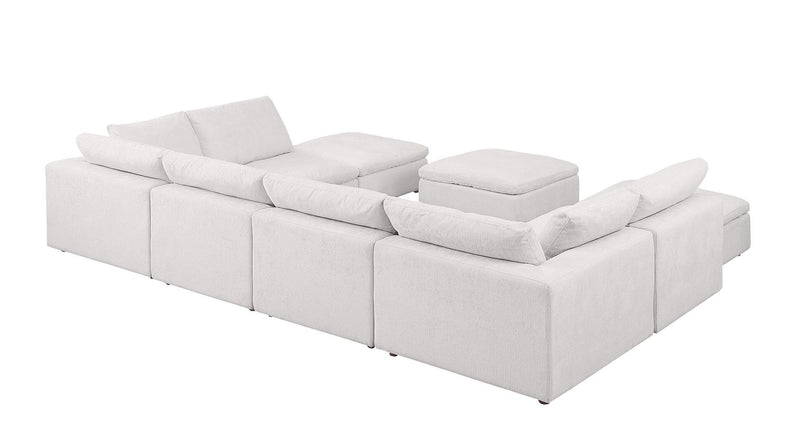 1100 - Top-Grain Italian Leather 9-Piece Sectional With Chaise