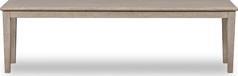Camden Oak Wood Bench in Chai