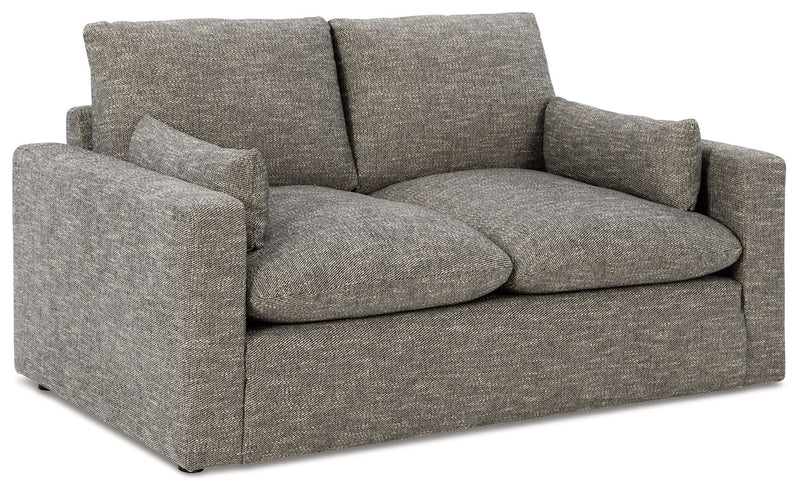 Dramatic - Loveseat - Granite - R&R Furniture Gallery (Fountain Valley, CA)
