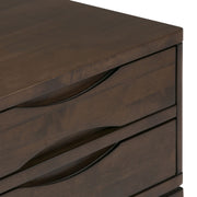 Harper - Hallway Console Table - Walnut Brown - R&R Furniture Gallery (Fountain Valley, CA)
