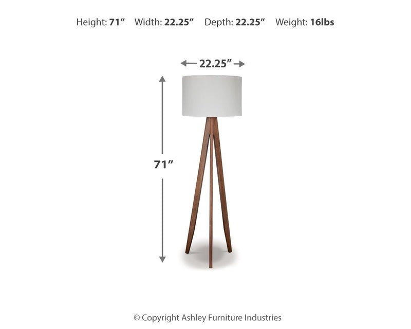Dallson - Floor Lamp - R&R Furniture Gallery (Fountain Valley, CA)