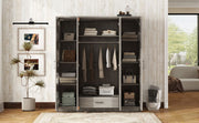 4 Door Wardrobe With 1 Drawer - R&R Furniture Gallery (Fountain Valley, CA)