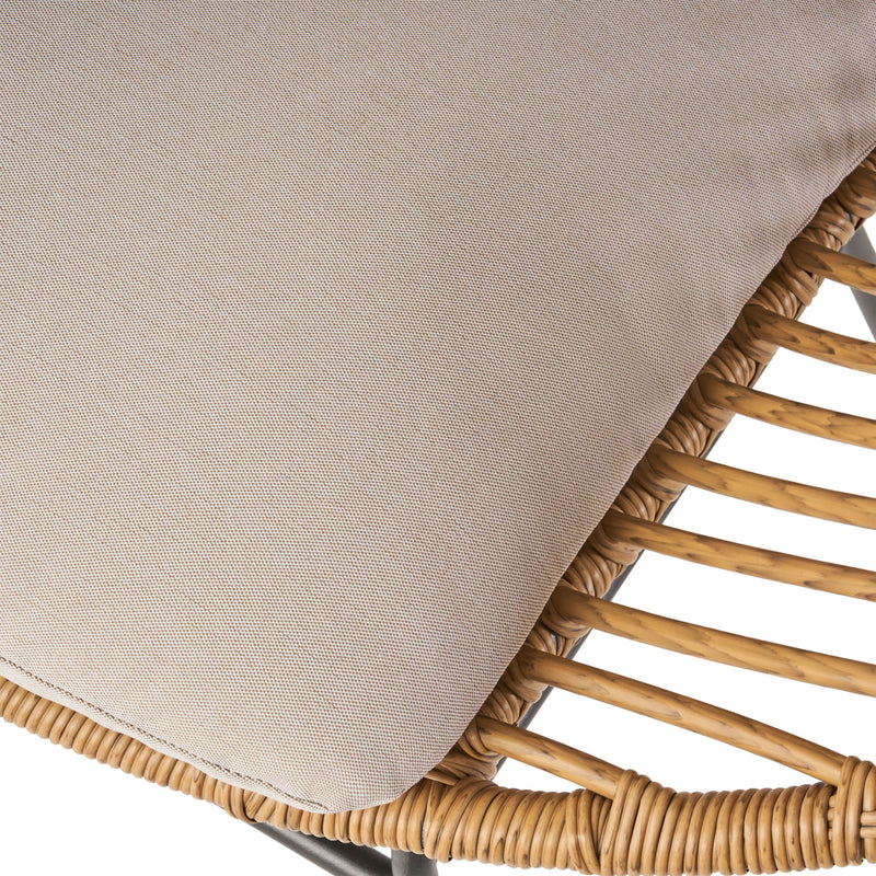 Cordella - Outdoor Woven Wicker Chairs With Cushions, (Set of 2) - R&R Furniture Gallery (Fountain Valley, CA)
